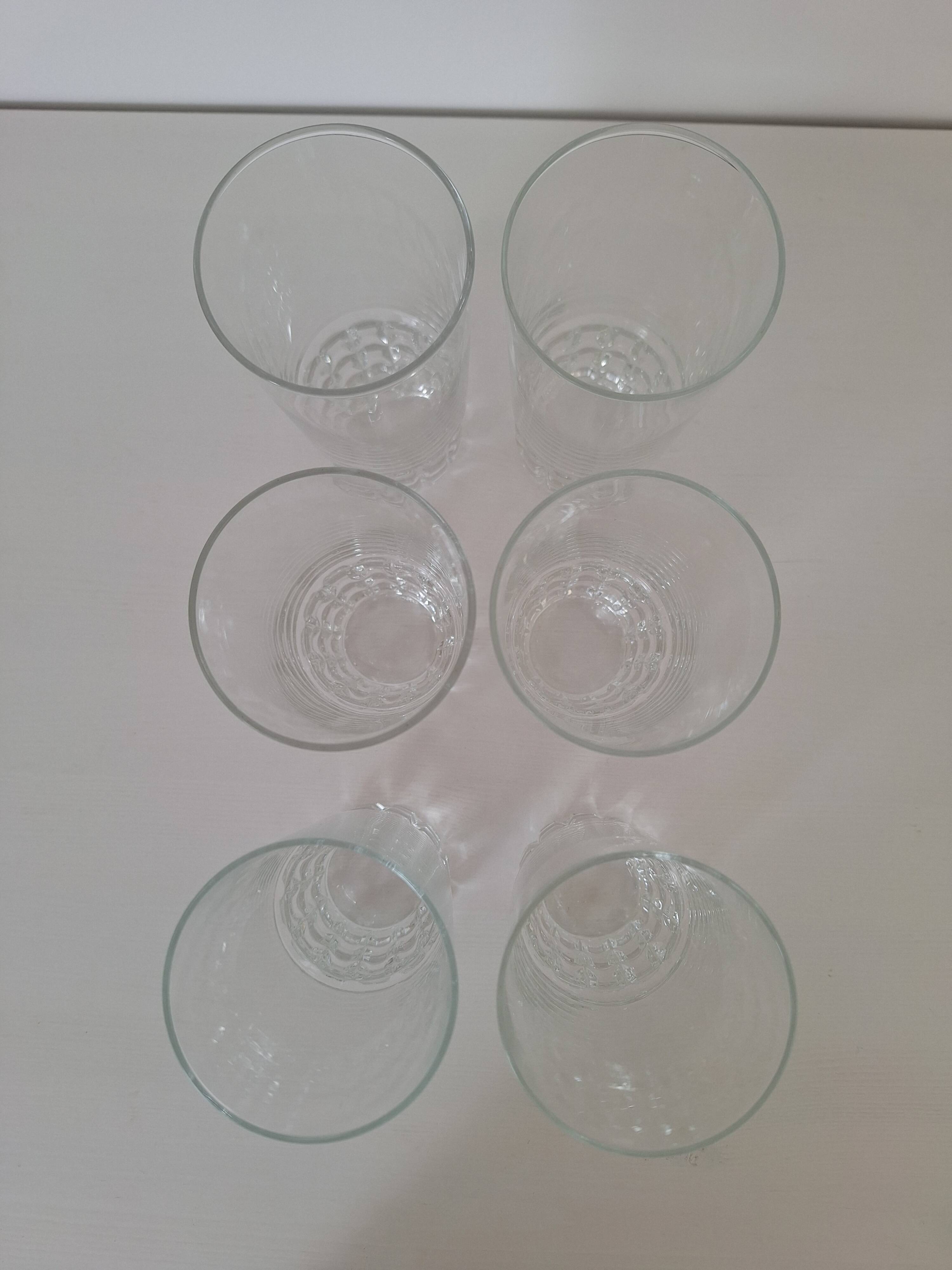 Vintage water or aperitif glasses