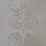 Vintage water or aperitif glasses