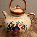 Gargoulette / Jug signed Longchamp - Hand-painted ceramic - Vintage