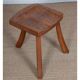 Tabouret tripode dans le goût des Ateliers de Marolles, 1960