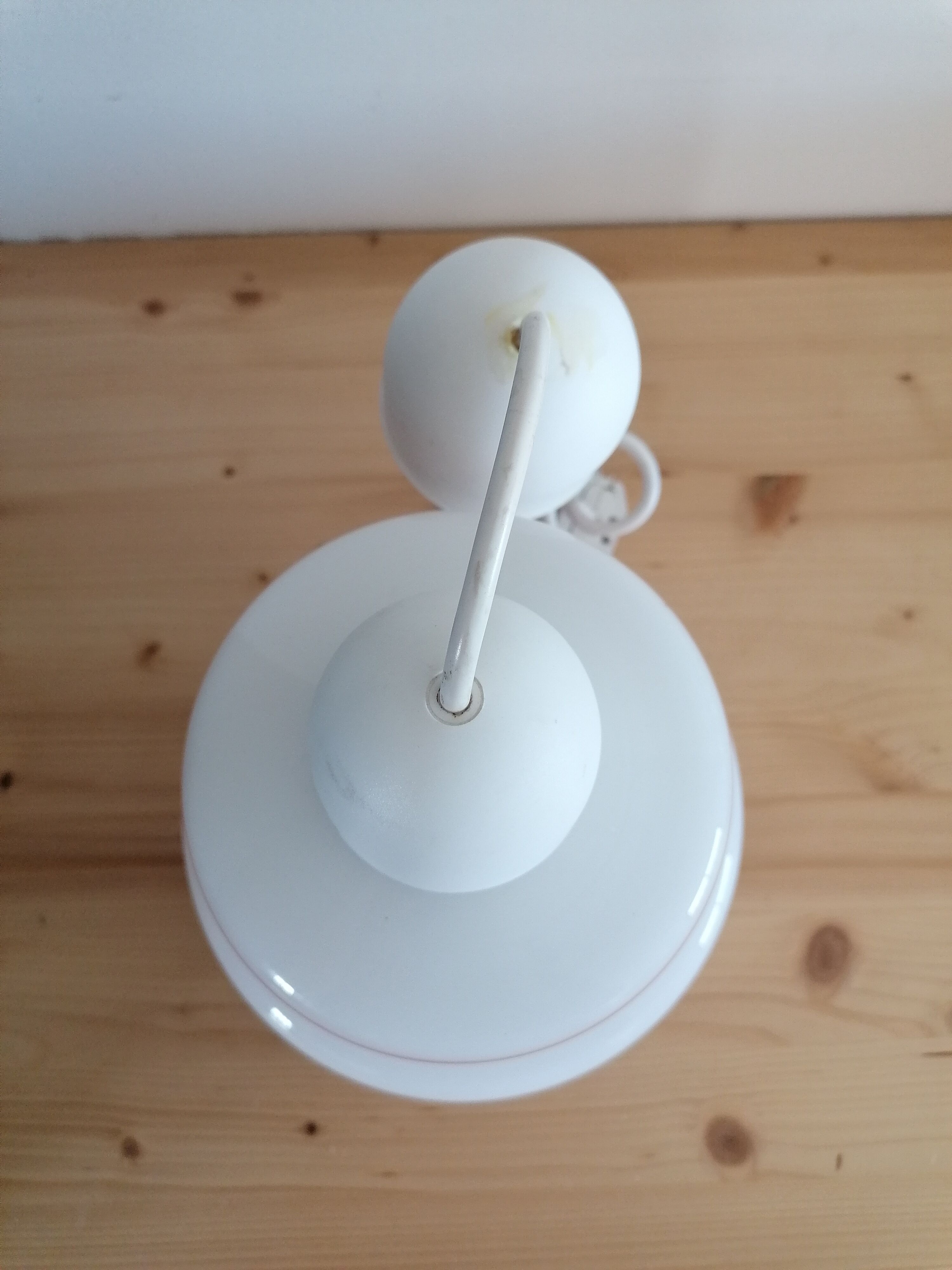 70s opaline suspension