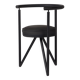 Miss dorn Philippe Starck black chair, 1980s