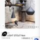 Suspension Beat light stout noir design Tom Dixon in excellent condition.
