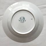 6 deep ironware plates Suzanne, Saint Amand and Hamage