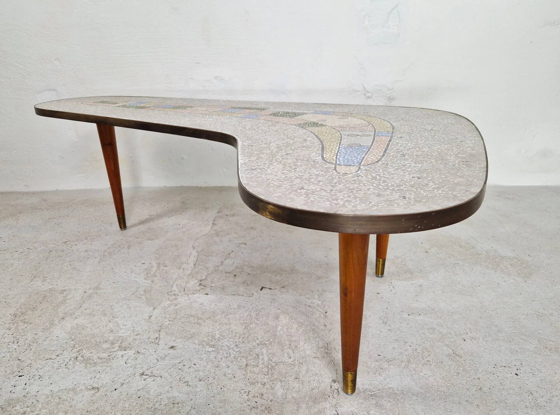 XL Berthold Müller mosaic coffee table