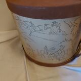 Vintage hat box, Paris season