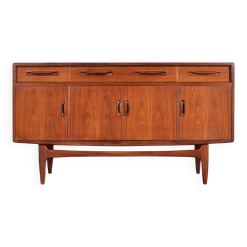 Vintage Midcentury G Plan 'Fresco' Sideboard In Afromosia And Teak.