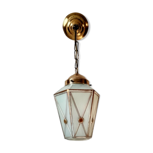 Suspension vintage  - lanterne