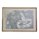 Original lithograph after Jean-Luc Poivret, "Flying Machine", 69 x 47 cm, framed, 1970s