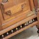 Belle armoire parisienne en noyer massif (début XXeme).