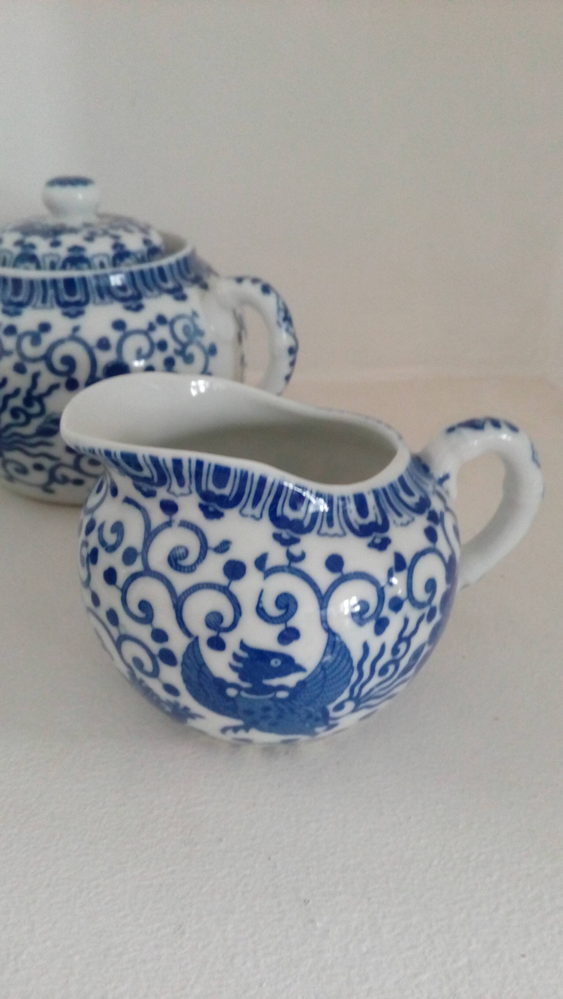 Japanese fine porcelain tea/coffee service