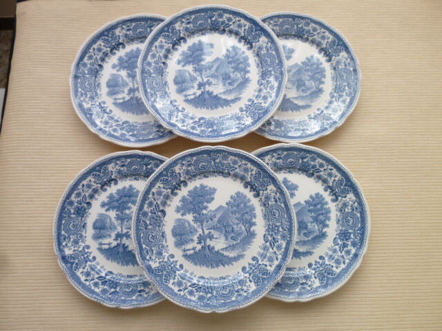 Set of 6 dessert plates in Earthenware Villeroy Boch Burgenland
