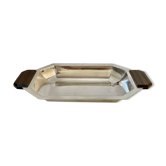 Art Deco silver metal bread basket