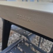 TOLIX, Large Metal Table T55 by Xavier Pauchard France, 1950s