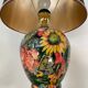 Vintage ceramic lamp from the 70s