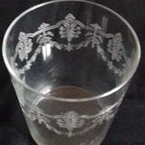 Lot de 6 verres gravés