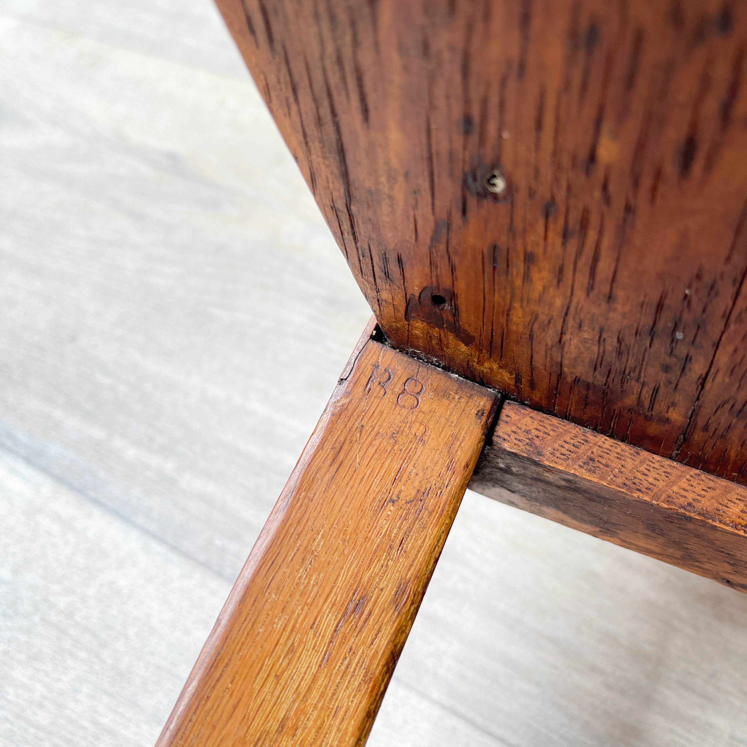 Office chair in solid oak baumann b8 19220/30