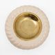 Set of lighter and ashtray in Ceramic Brass by Tommaso Barbi, Italy, 1960s
