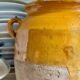 Grease pot, ochre glazed ceramic jar no. 2 - 18th century