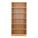 Bibliothèque en chêne, design danois, années 1990, production : Danemark