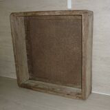 Old wooden mason sieve