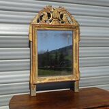 Antique Louis XVI style mirror, 84x50cm