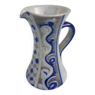 Alsace stoneware pitcher