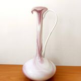 Pink Murano ewer