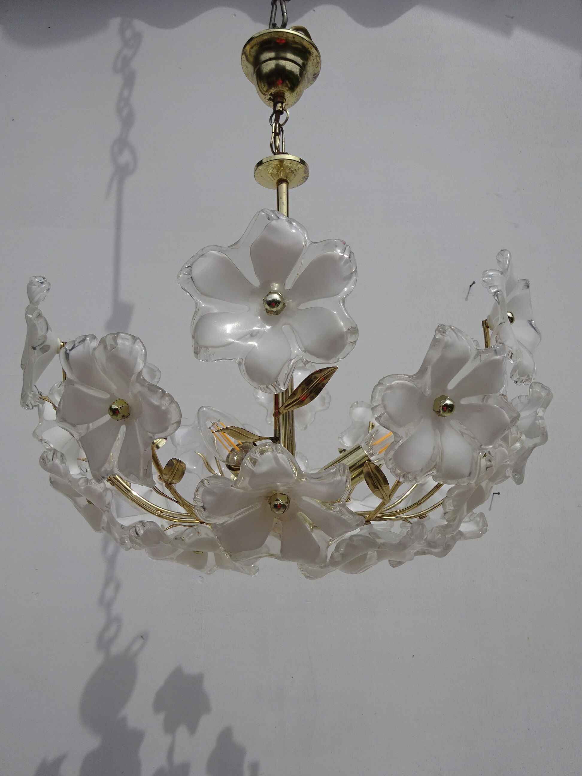 Vintage chandelier, 24 flowers