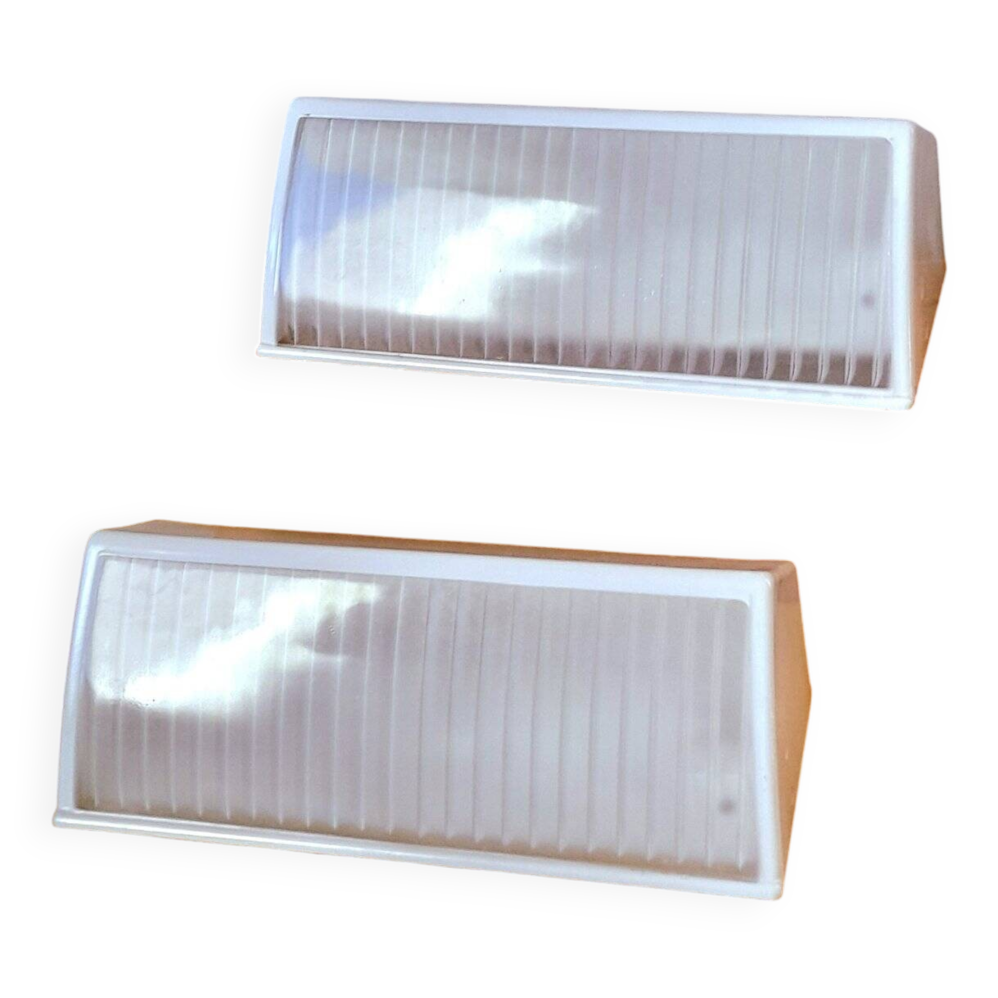 Pair of Holophane wall lights 1950