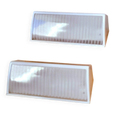 Pair of Holophane wall lights 1950