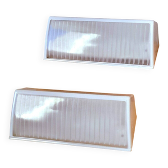 Pair of Holophane wall lights 1950