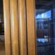 Vitrine art déco en acajou années 1930