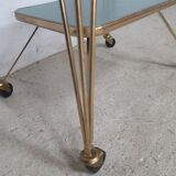 Vintage bar cart / plant table / trolley