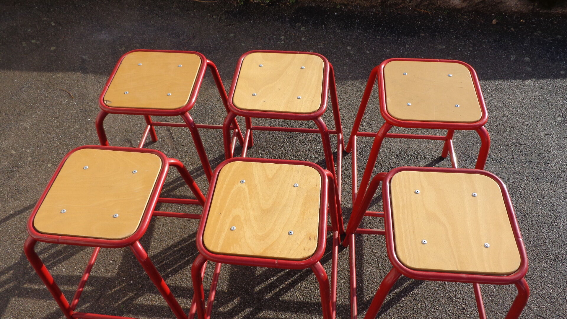 High laboratory stools