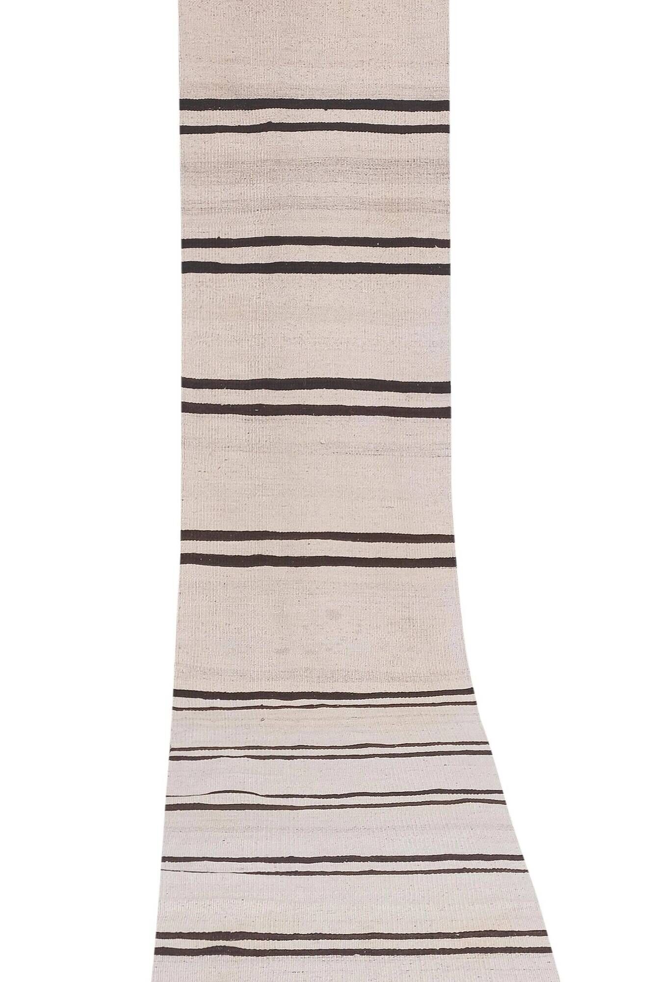 Tapis de couloir turc vintage 63x452 cm