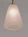 Brass Crown Pendant Light in Gio Ponti Style, Mid-Century, Italy, 1950s