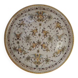 Large hand-painted Florentine wall plate 75 cm, Ricceri – Florence