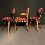 Ensemble de chaises Bow Wood édition Steiner