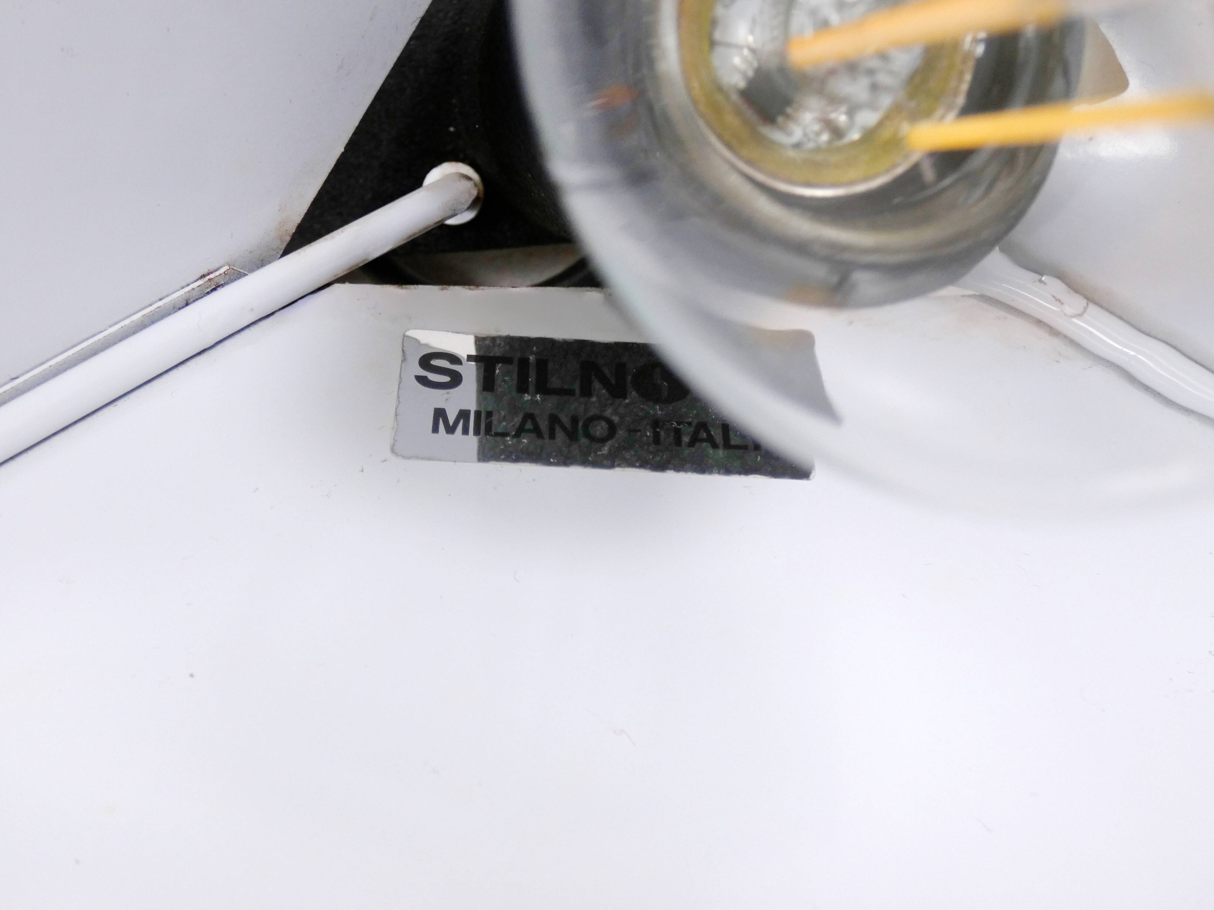 Triedro clip lamp by Joe Colombo for Stilnovo