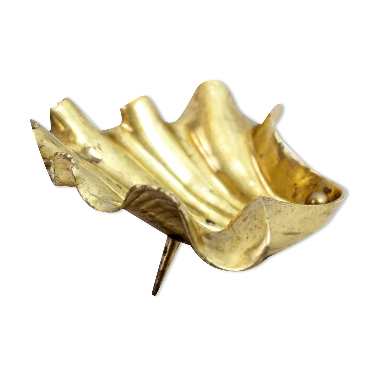 Empty brass "shell" pocket