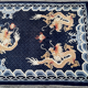 Chinese carpet decorated with dragons, 185x93 cm