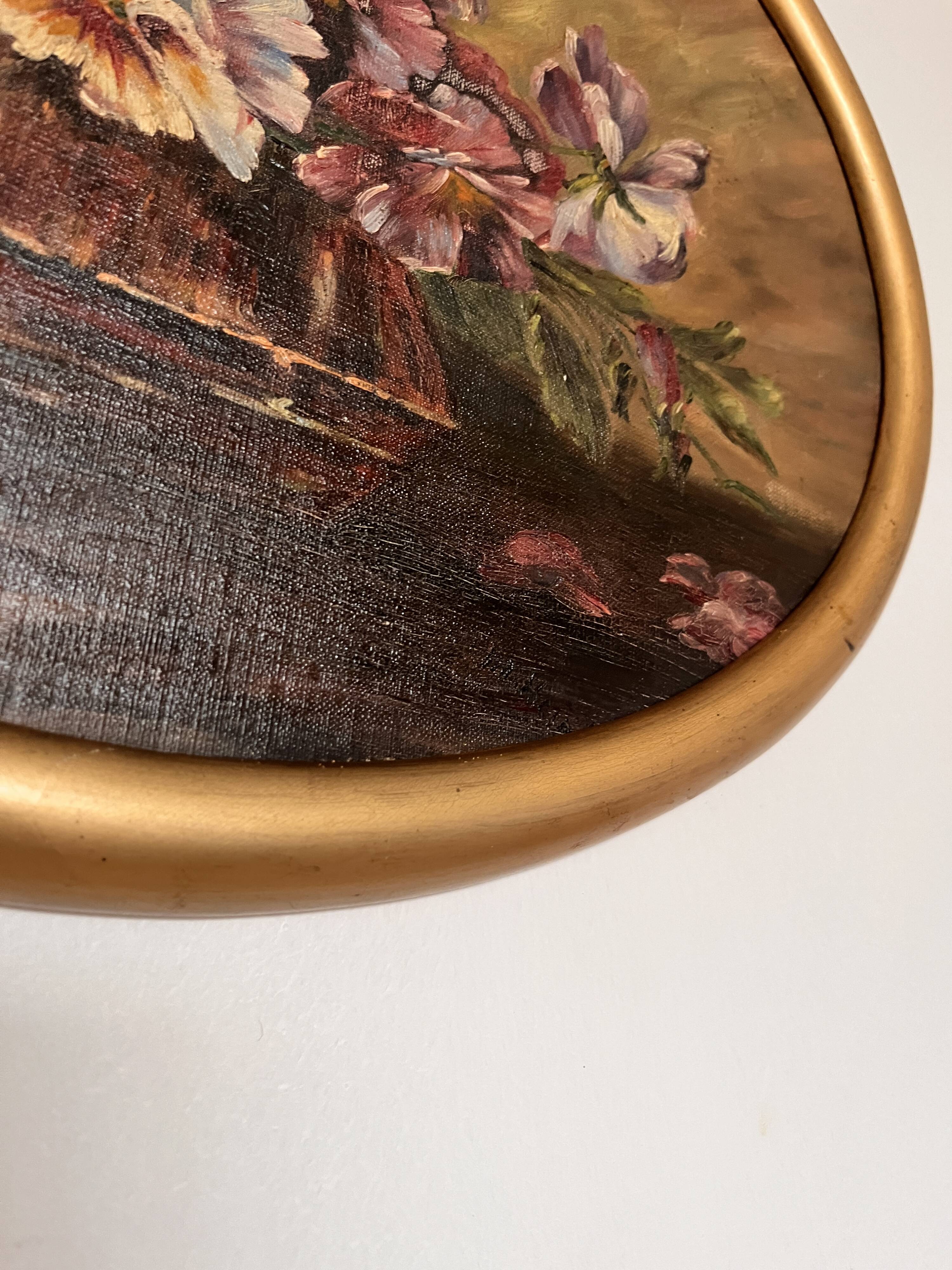 Peinture à l'huile début XXeme