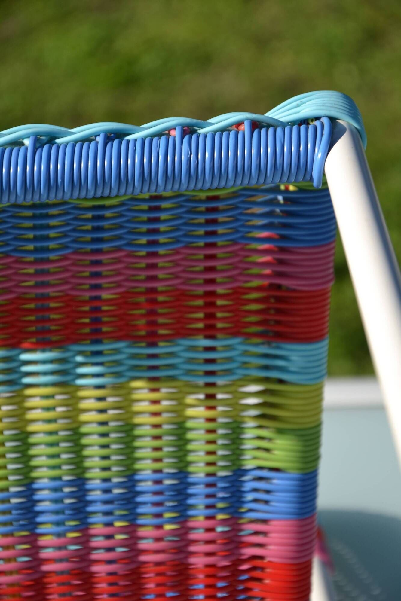 "Fargglad" child scoubidou chair Ikea 1999