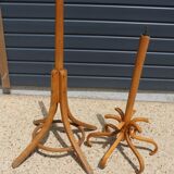 BAUMANN parrot coat rack, simple, light beech