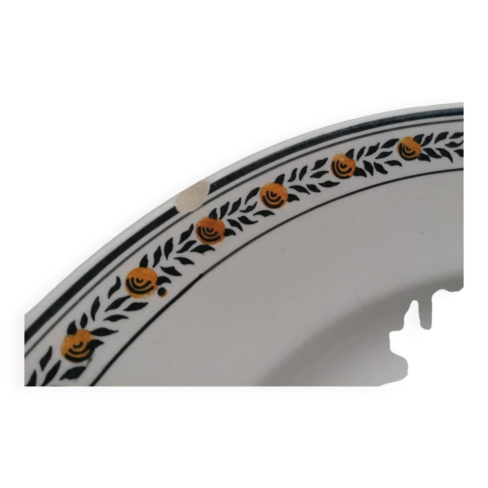 Digoin Valencia dish