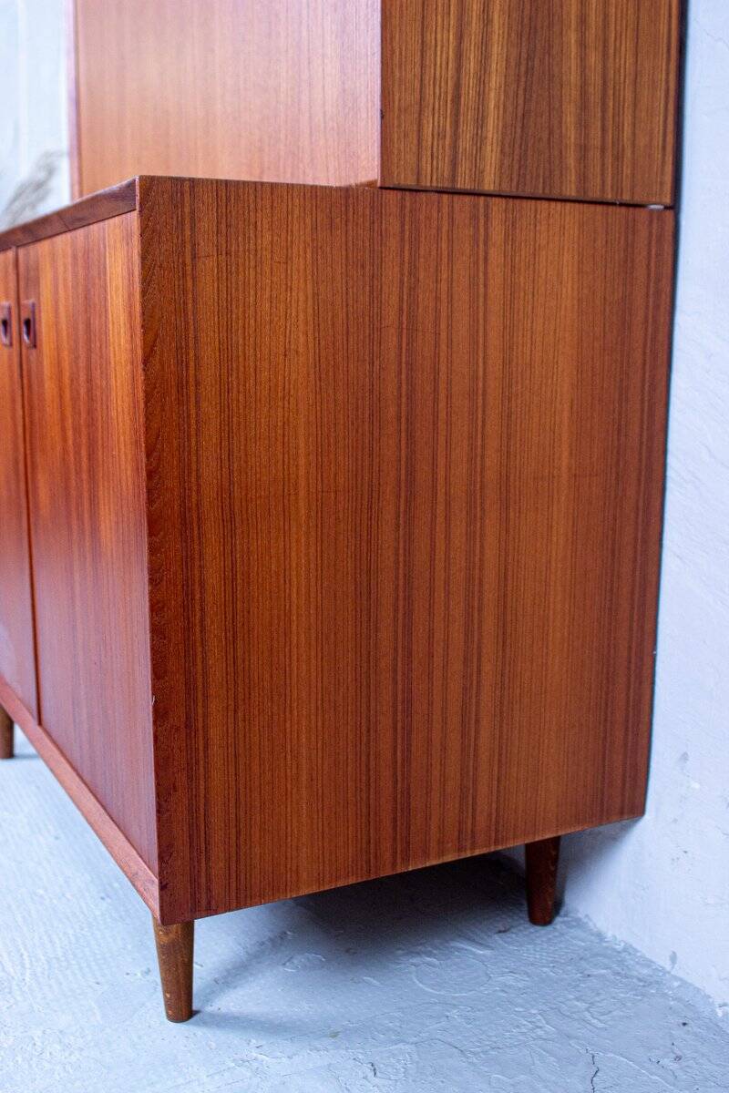 Secrétaire Vintage en Teck par Erik Brouer, Danemark, 1960s