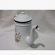 Enamelled sheet metal coffee maker