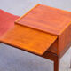 Banc d’entrée scandinave vintage 1960