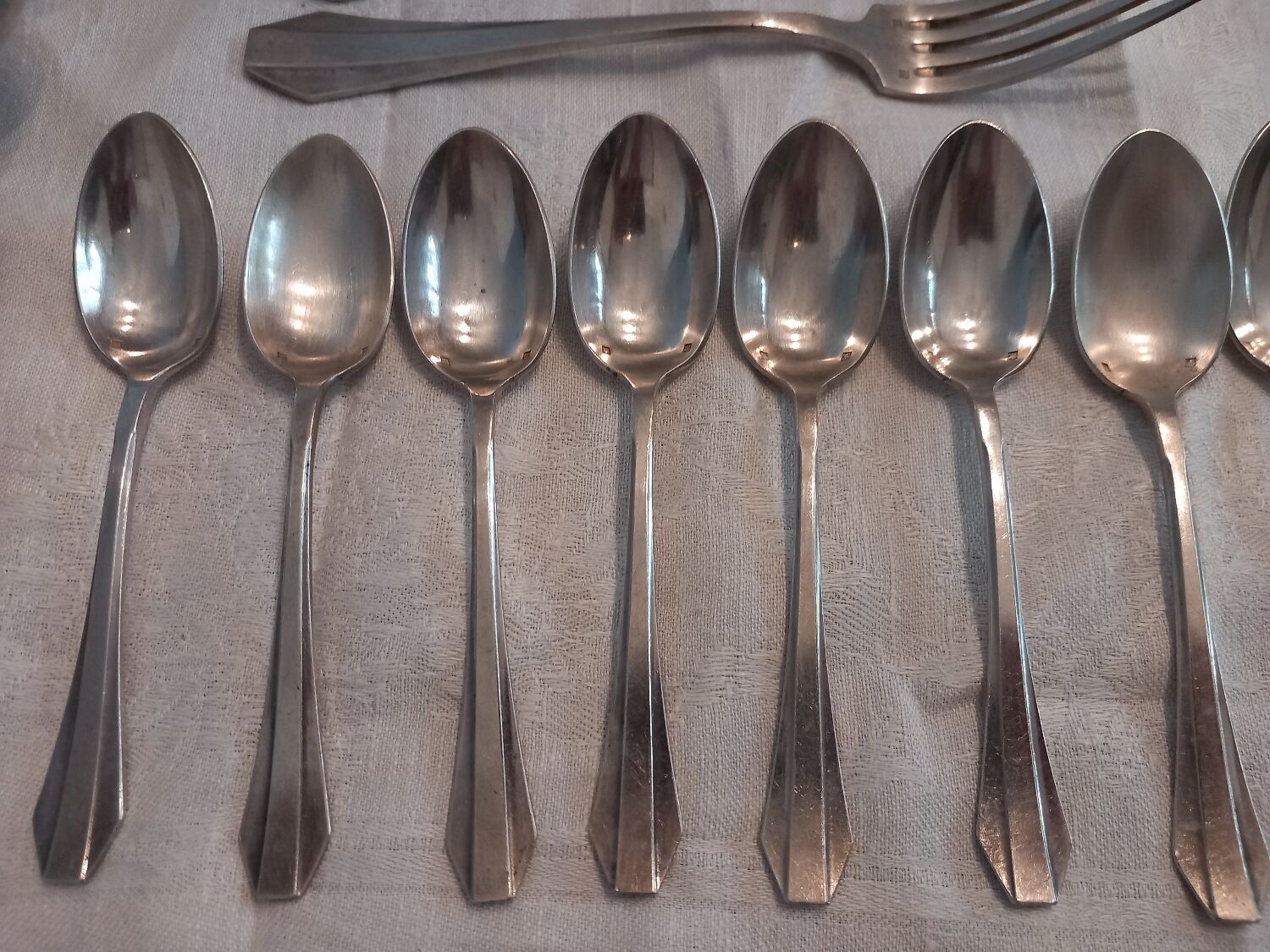 Housewife 37 pieces, art deco